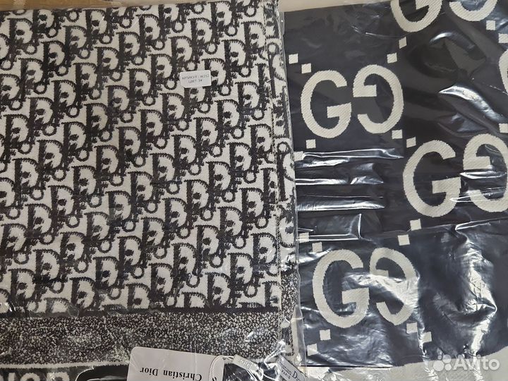 Палантин зимний