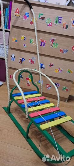 Санки со вкладышем