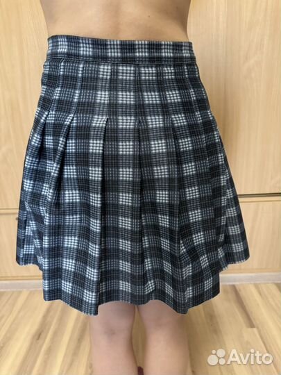 Юбка 42 плиссе короткая
