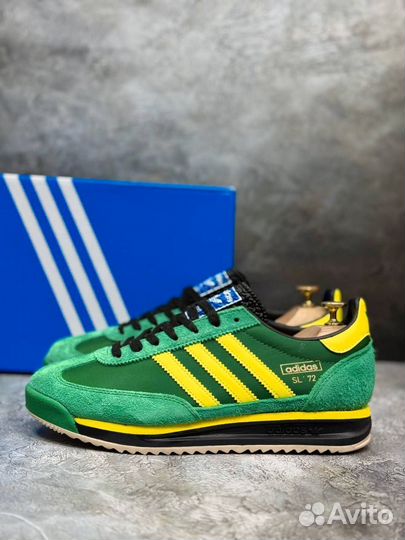Кроссовки Adidas SL 72 зелёный