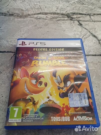 Диск на ps 5 – ps 4 игра : crash team rumble