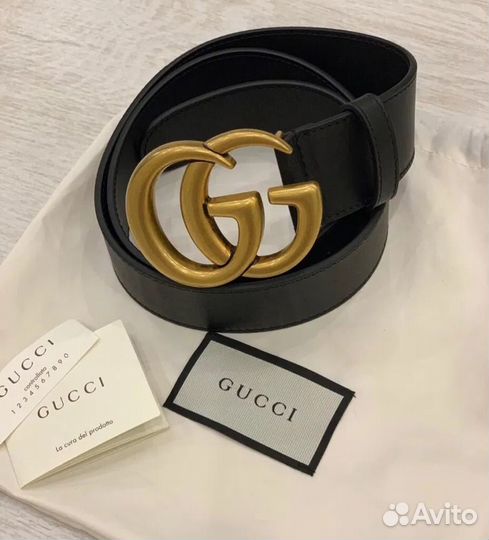 Кожаный ремень gucci оригинал