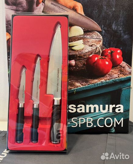 Набор из 3 ножей 