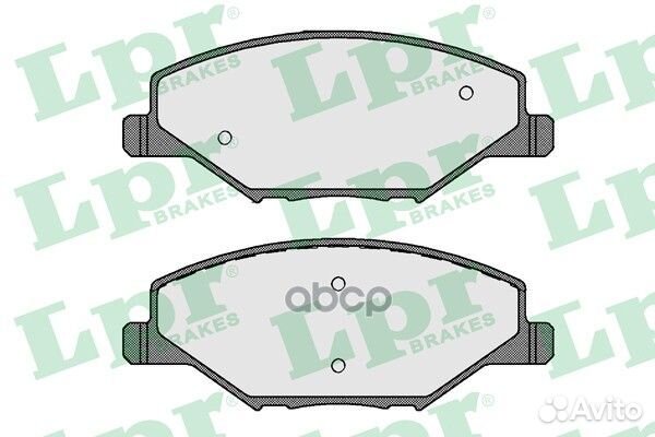 Колодки тормозные VW polo (RUS) 11/skoda fabia