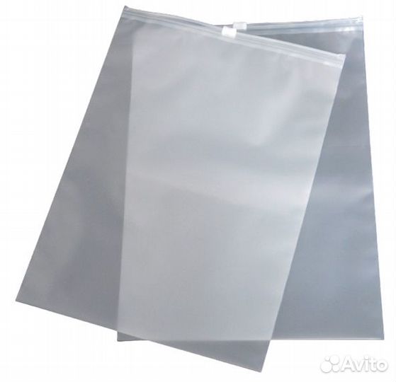 Матовые пакеты слайдер с бегунком