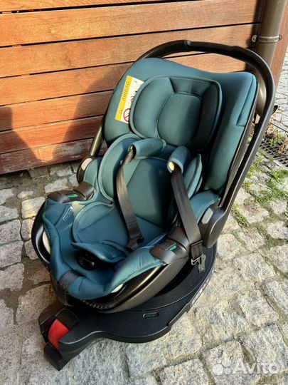 Автолюлька с базой Britax Roemer, Atlantic Green