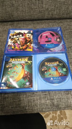 Игры Sony playstation 4 : Rage 2, Rayman legends