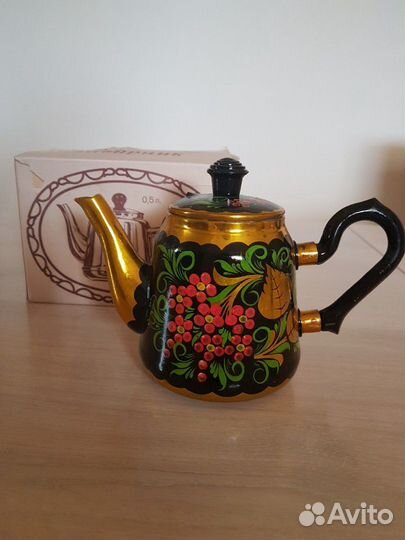 Чайник алюминиевый,конфетница металл СССР