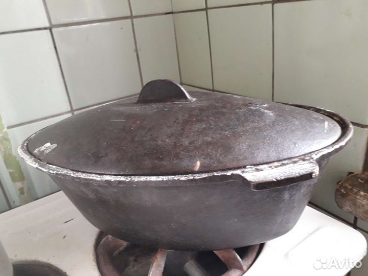 Утятница чугунная СССР