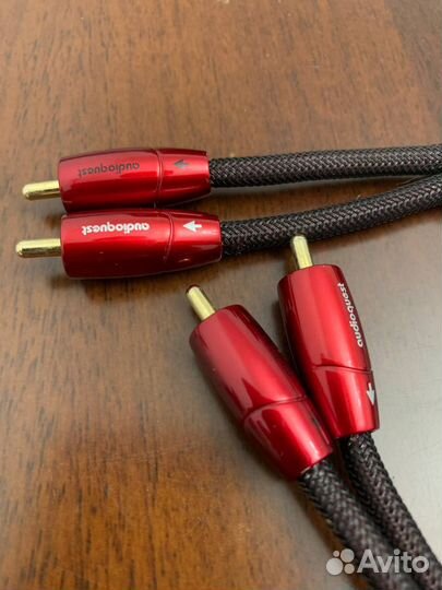 Кабель межблочный аудио AudioQuest Golden Gate 0.6
