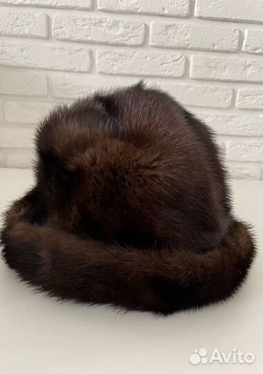 Шапка норковая женская