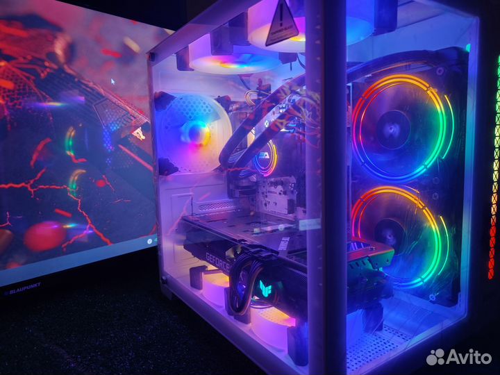 Игровой пк Ryzen 5600 RTX 3070 32GB