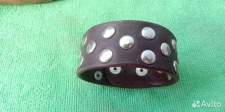 Напульсник из натуральной кожи