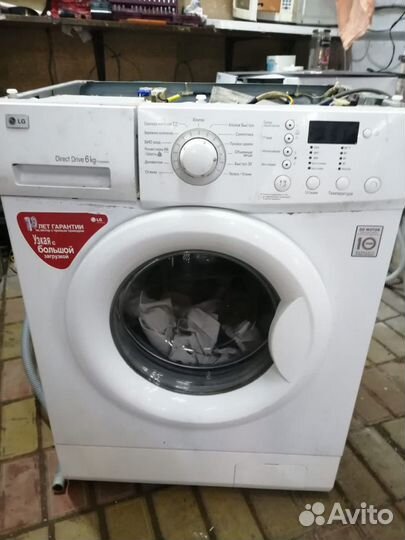 Стиральная машина LG WD-80130N разбор