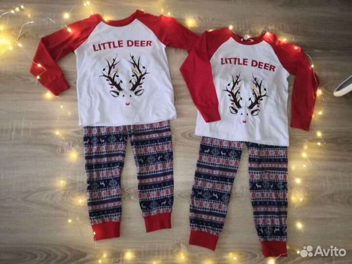 Новогодняя пижама family look