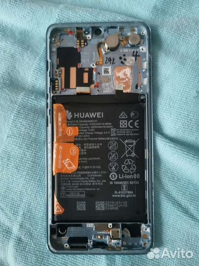 Рамка, батарея на Huawei P30pro