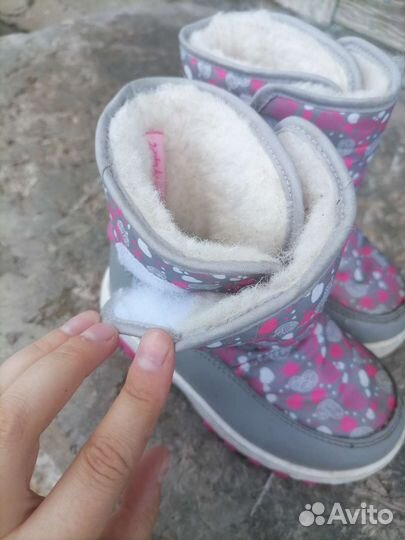 Сапоги зимние для девочки 26