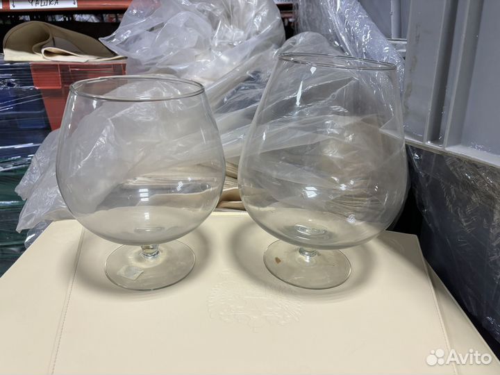 Бокал ваза на ножке