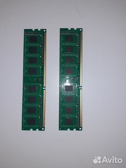 Оперативная память ddr3 2G 2шт
