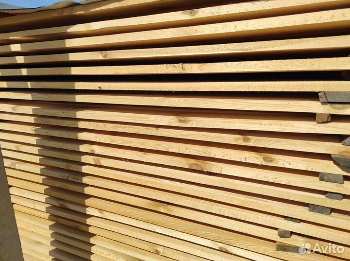 Доска обрезная естественной влажности