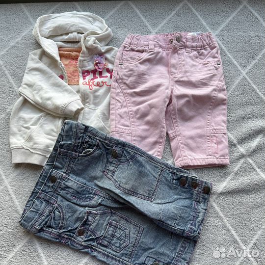 Вещи на девочку от 0-7 месяцев