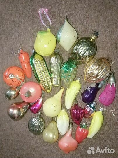 Елочные игрушки СССР