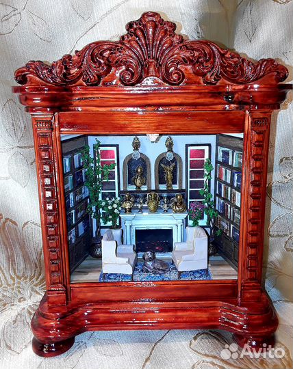 Диорама У камина