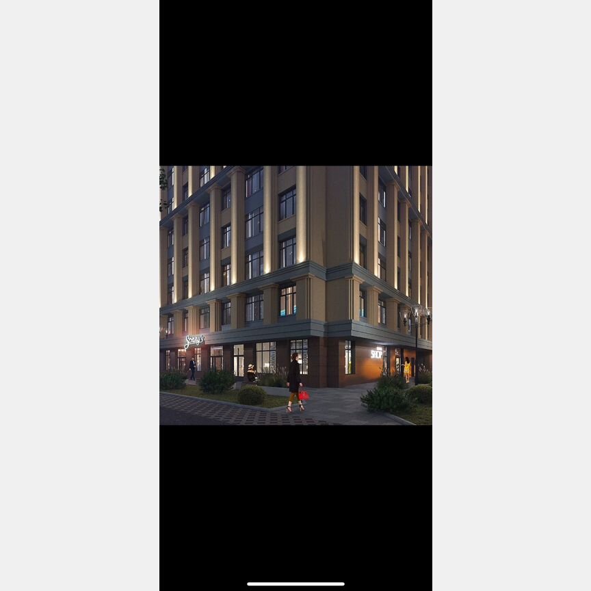 Апартаменты-студия, 24,5 м², 2/17 эт.