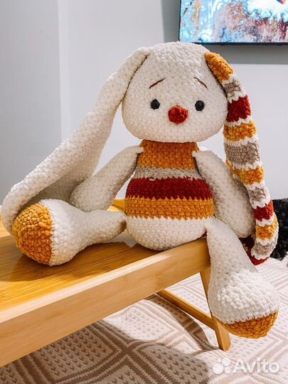 Игрушки из плюшевой пряжи