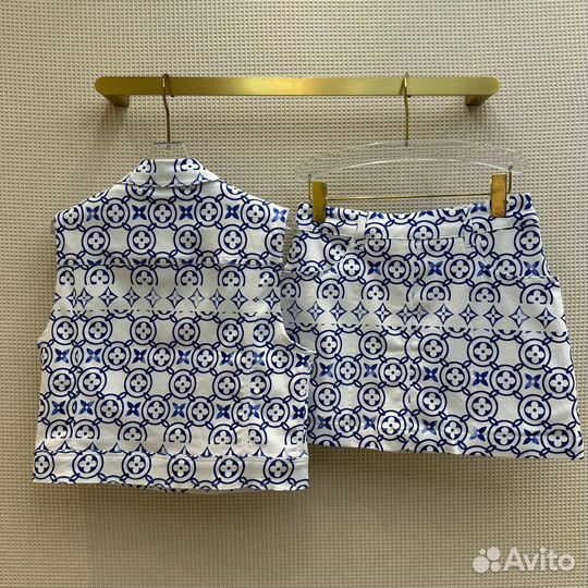 Комплект Рубашка и Юбка Louis Vuitton
