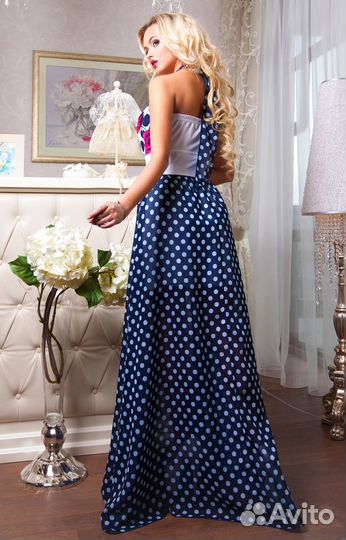 Платье новое с биркой летнее нарядное 44 размер