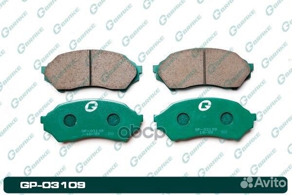 Колодки G-brake GP-03109 GP-03109 G-brake