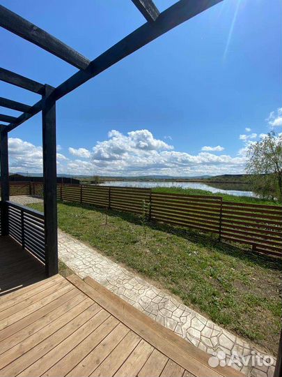 Аренда бани на берегу озера