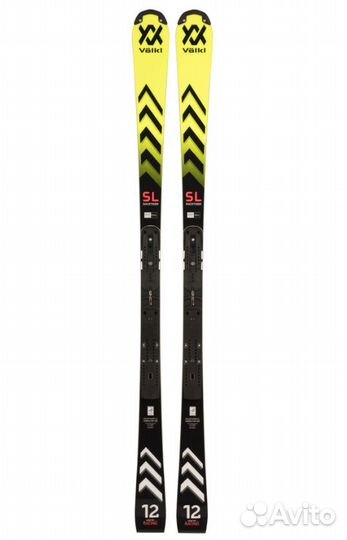 Горные лыжи Volkl SL 165 R FIS + Xcomp 18