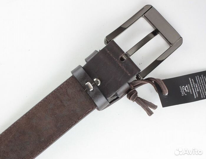 Мужской кожаный ремень 40 мм