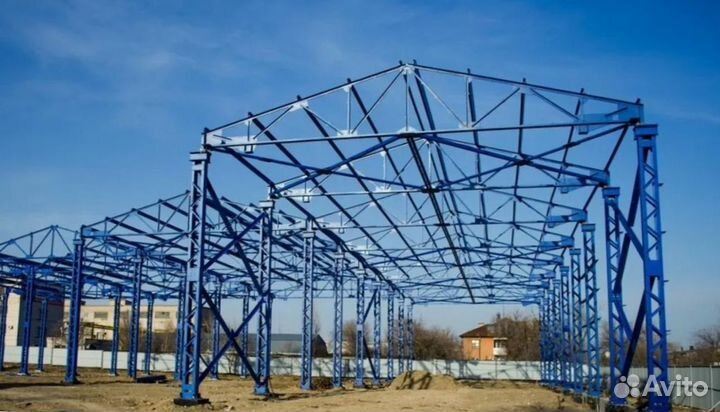 Быстровозводимый ангар под ключ