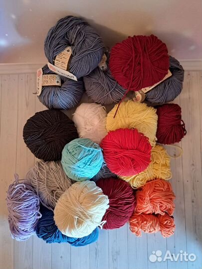 Остатки пряжи YarnArt Jeans