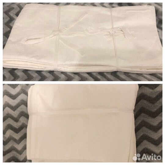 Простынь новая, 1,5 сп бязь, 214*120 белая