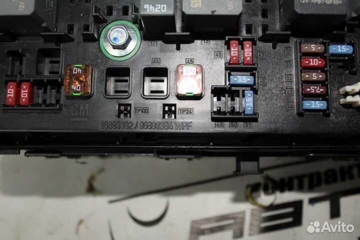 Блок предохранителей chevrolet orlando J309 968893