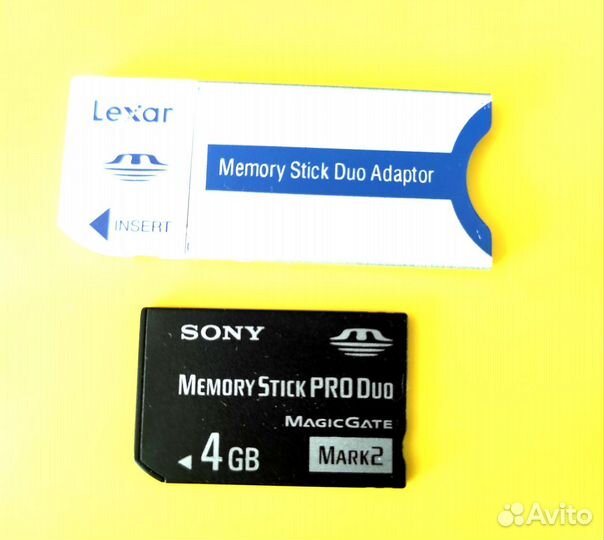 Карта памяти sony 4гб