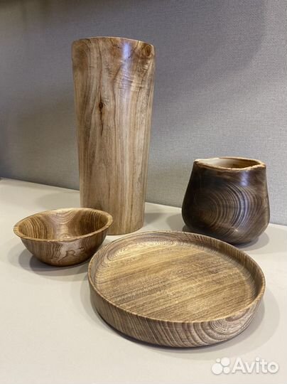 Деревянная посуда ручной работы