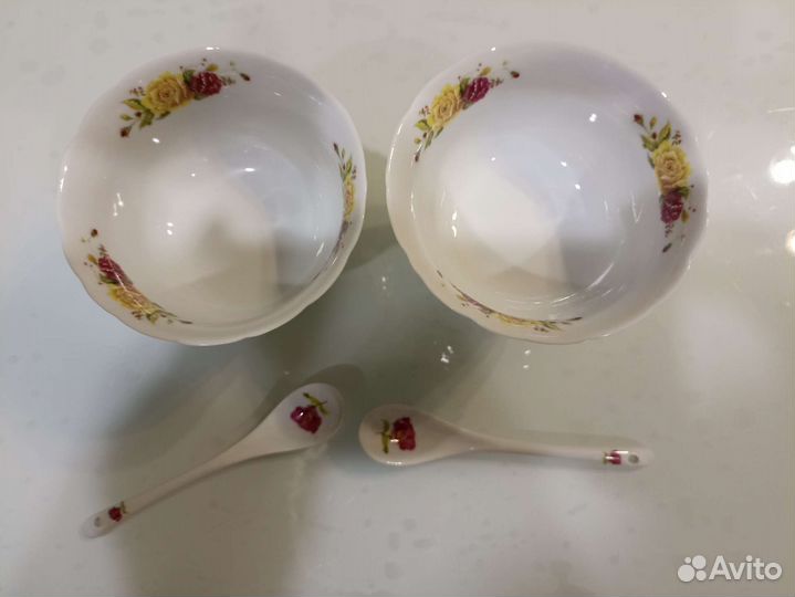 Креманки с ложечками