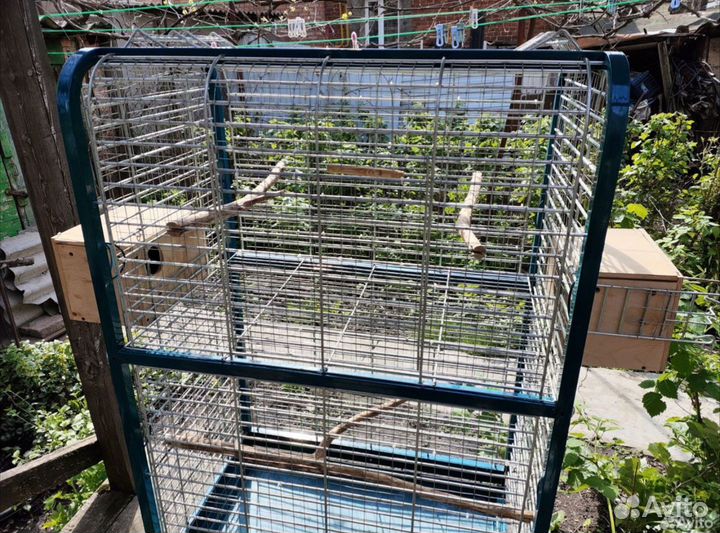 Большая клетка вольер для попугаев Ferplast