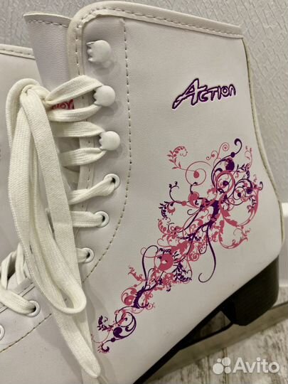 Коньки фигурные женские 40,41 размер