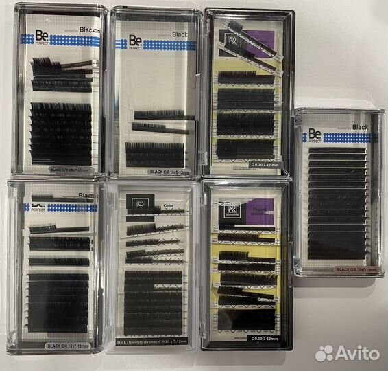 Реснички и пинцеты