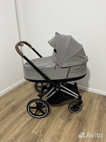 Коляска Cybex priam lll Soho grey 2 в 1