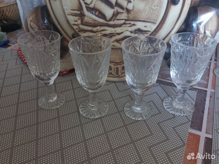 Рюмки хрусталь СССР