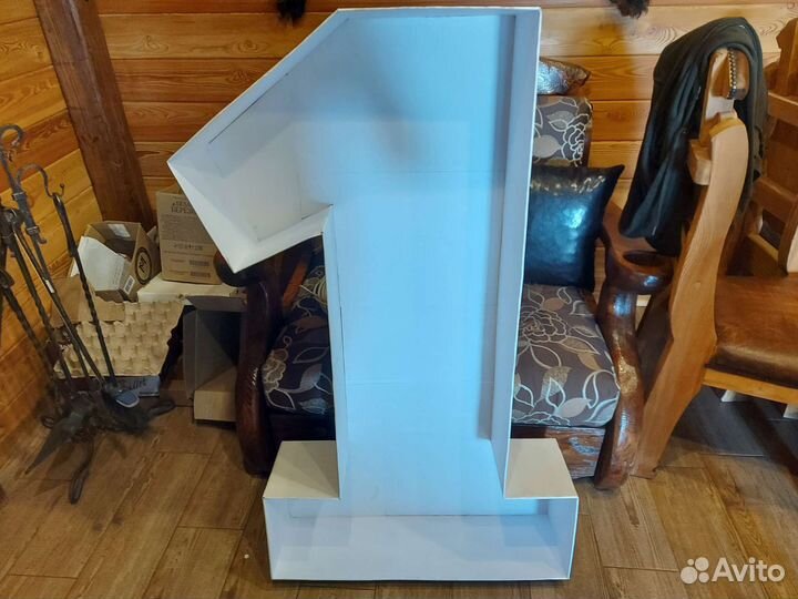 Цифра 1 на годик мальчику или девочке