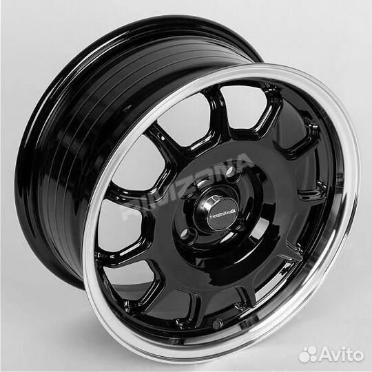 Литой диск weds R15 4x100. Примерка колес