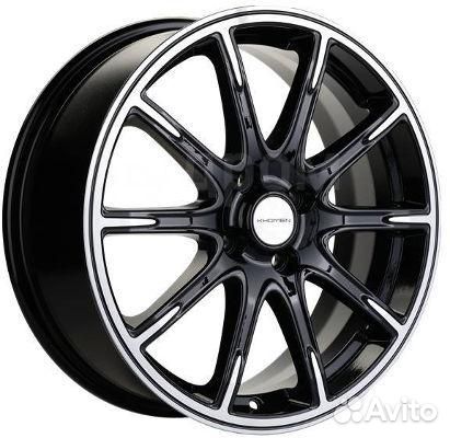 Khomen 1707 6.5x17 4x100 ET 44 Dia 54.1 (черный)